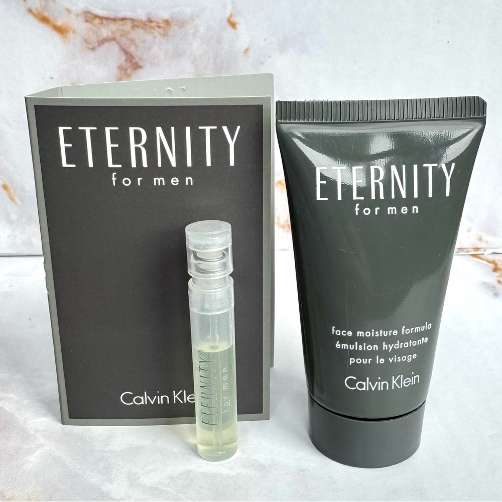 Calvin Klein Eternity For Men Face Moisture Formula Moisturizer/Travel Cologne